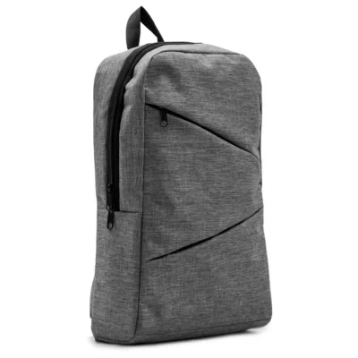 Asimetrik Fermuar Tasarımlı Promosyon Laptop Sırt Çantası